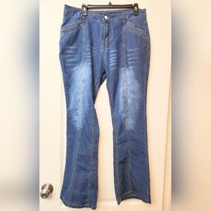 Retro Light Summer Jeans Size L (13) Like New